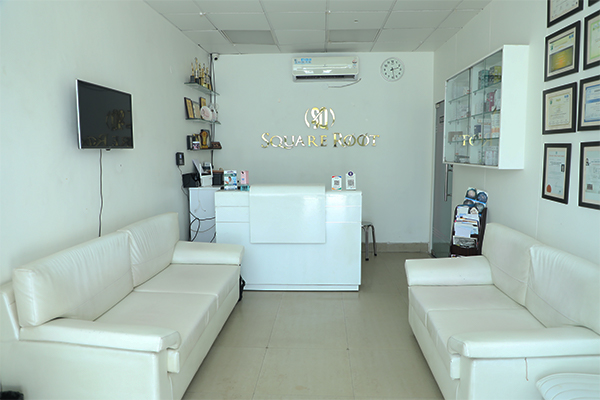 Square Root Clinic Waiting Area Image